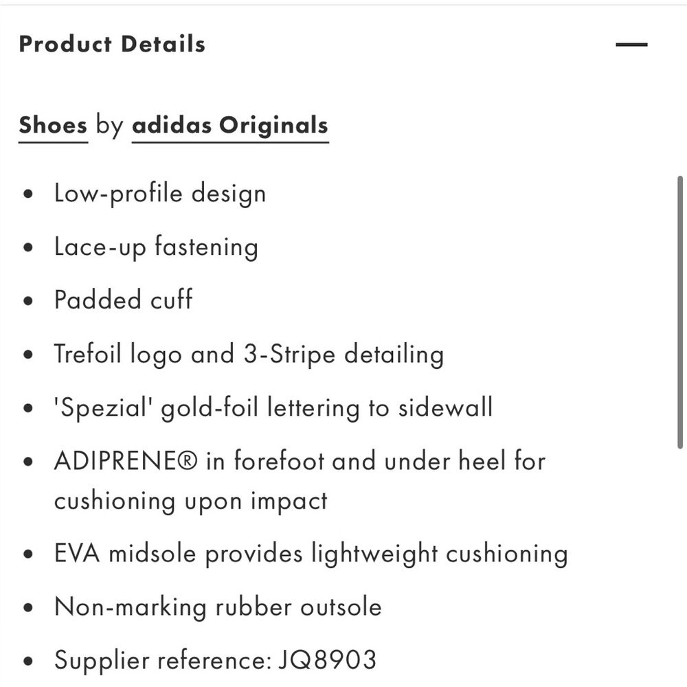 adidas Originals Handball Spezial sneakers in burgundy - Picture 6 of 15